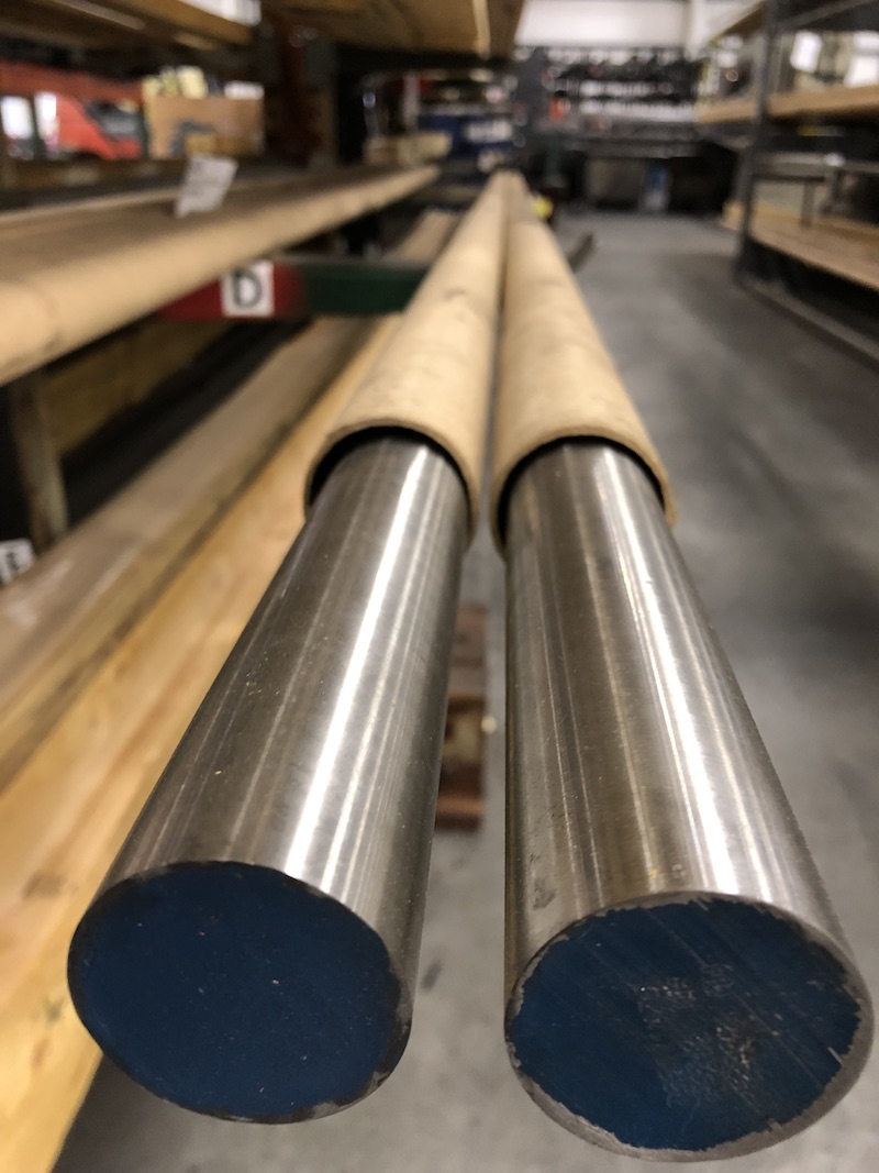 Cold Drawn OnlineMetals 303 Stainless Steel Rectangular Bar Annealed 1 Width 0.625 Thickness 96 Length Unpolished Mill Finish ASTM A582