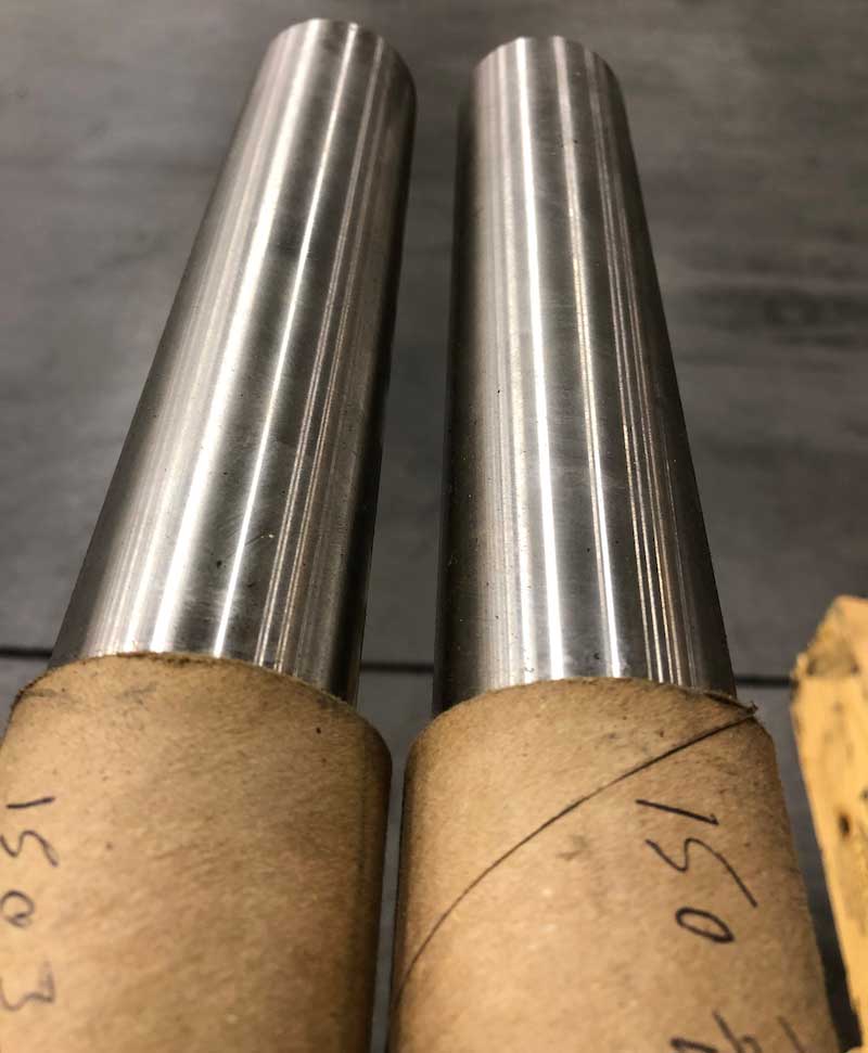 1045 HR Steel Round Rod 3-1/8 inch x 12 inches 3.125 
